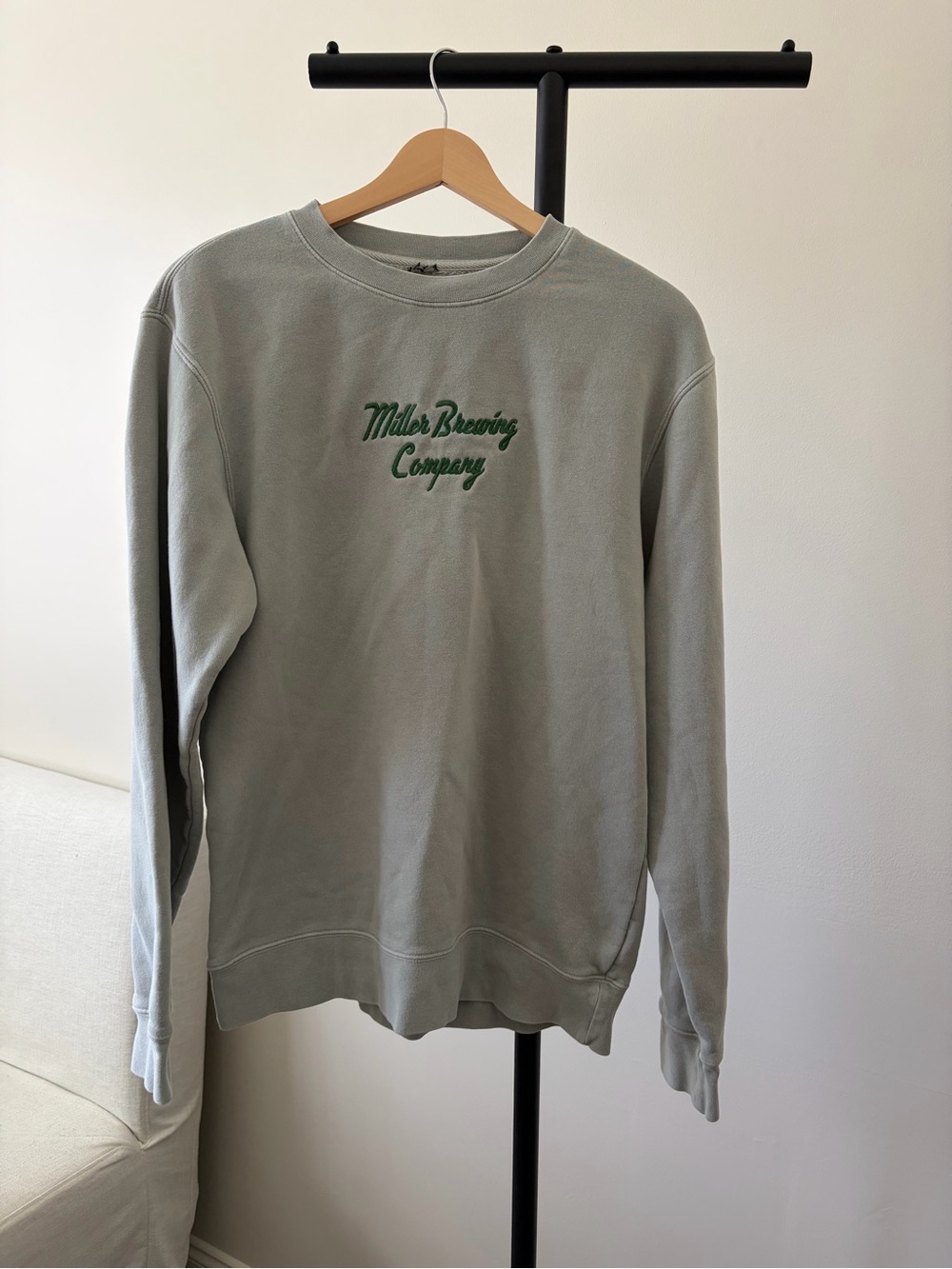 Light Sage Crewneck Sweatshirt - Women